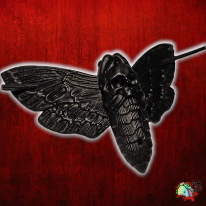 Death hawk moth hair pin