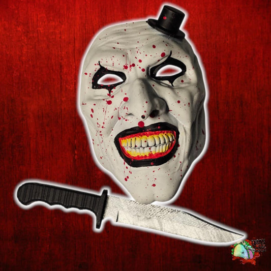 Art the clown hair pin