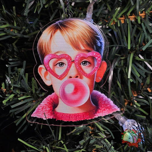 Bubble blower ornaments