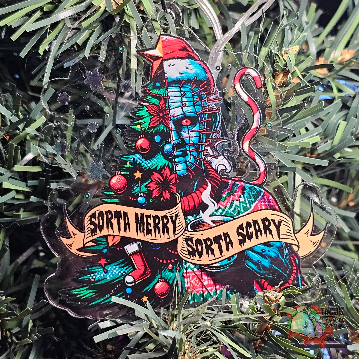 Sorta Merry Sorta Scary horronaments