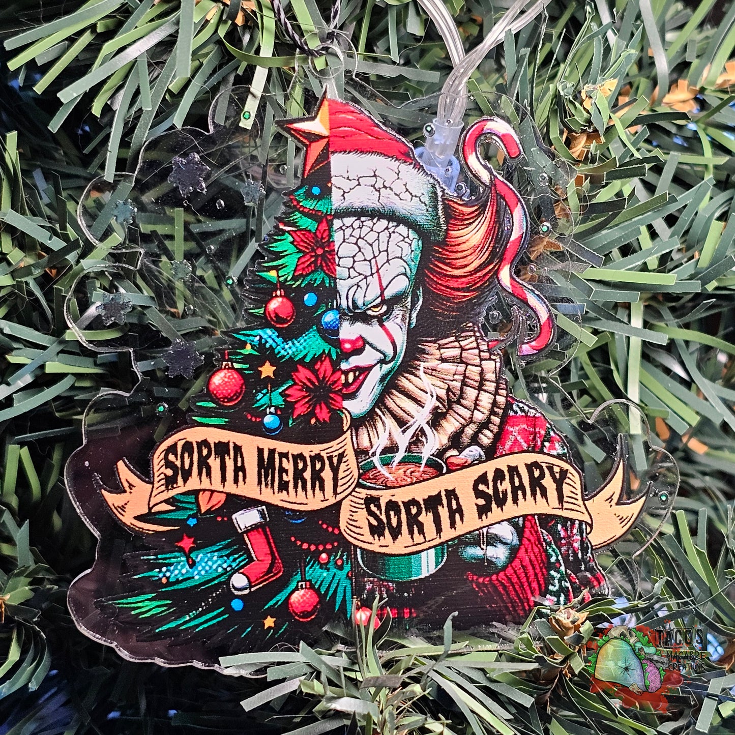 Sorta Merry Sorta Scary horronaments