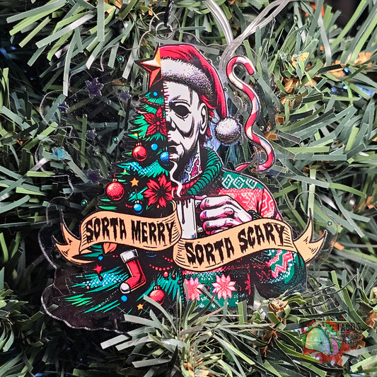 Sorta Merry Sorta Scary horronaments