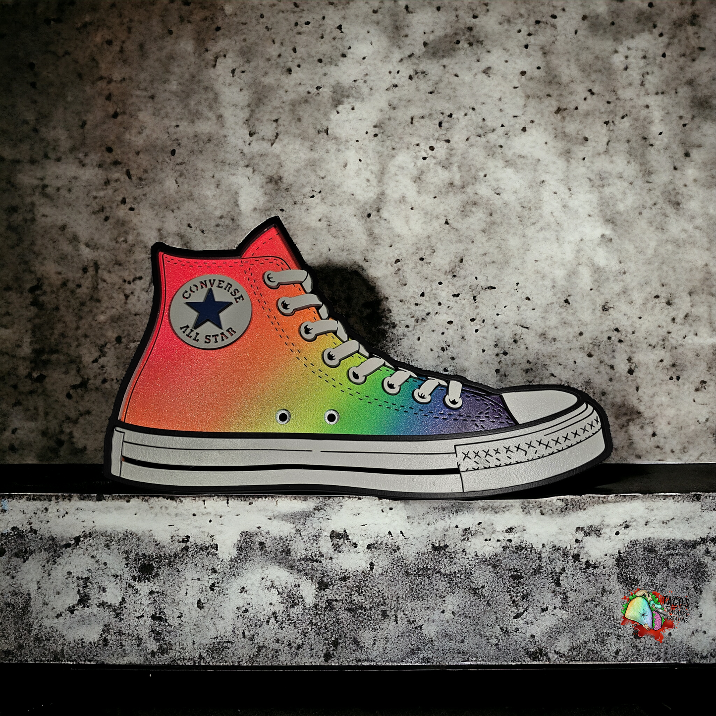 Converse High Top wall art