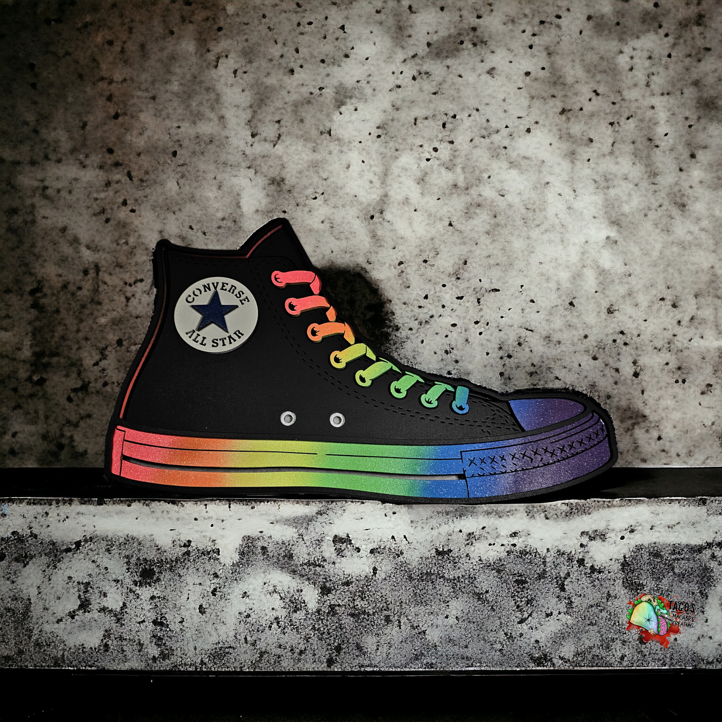 Converse High Top wall art