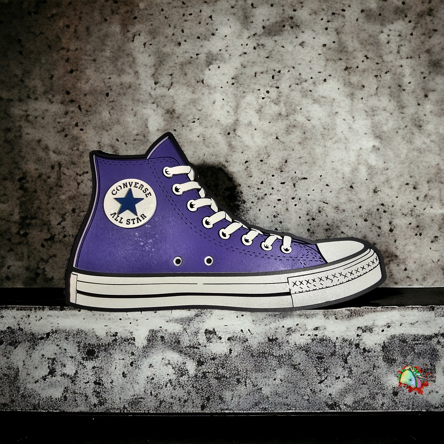 Converse High Top wall art