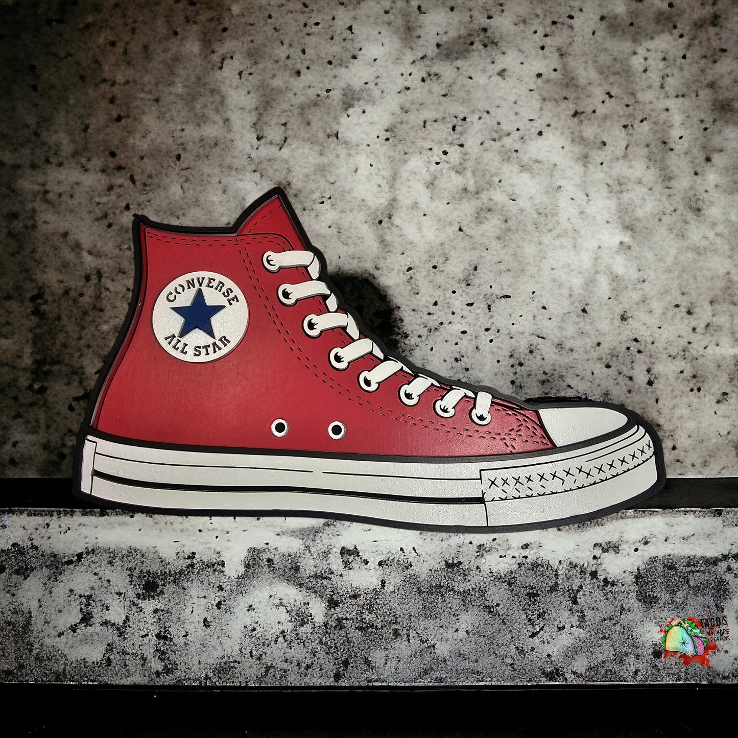 Converse High Top wall art