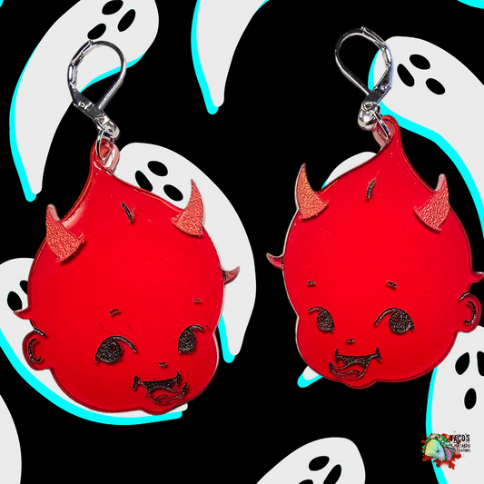 Cutie devil earrings