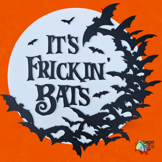 It's Frickin bats! I love Halloween