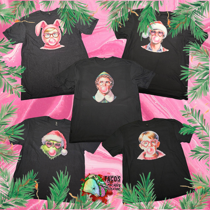 Bubble gum christmas HOODIE