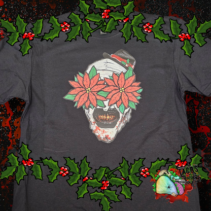 Poinsettart CREWNECK SWEATER