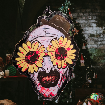 Art the clown ornaments