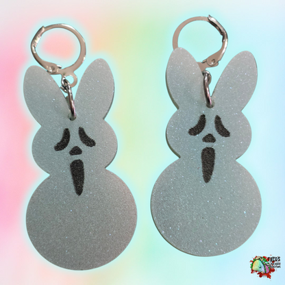 Peepface earrings