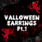 Valloween earrings pt.1