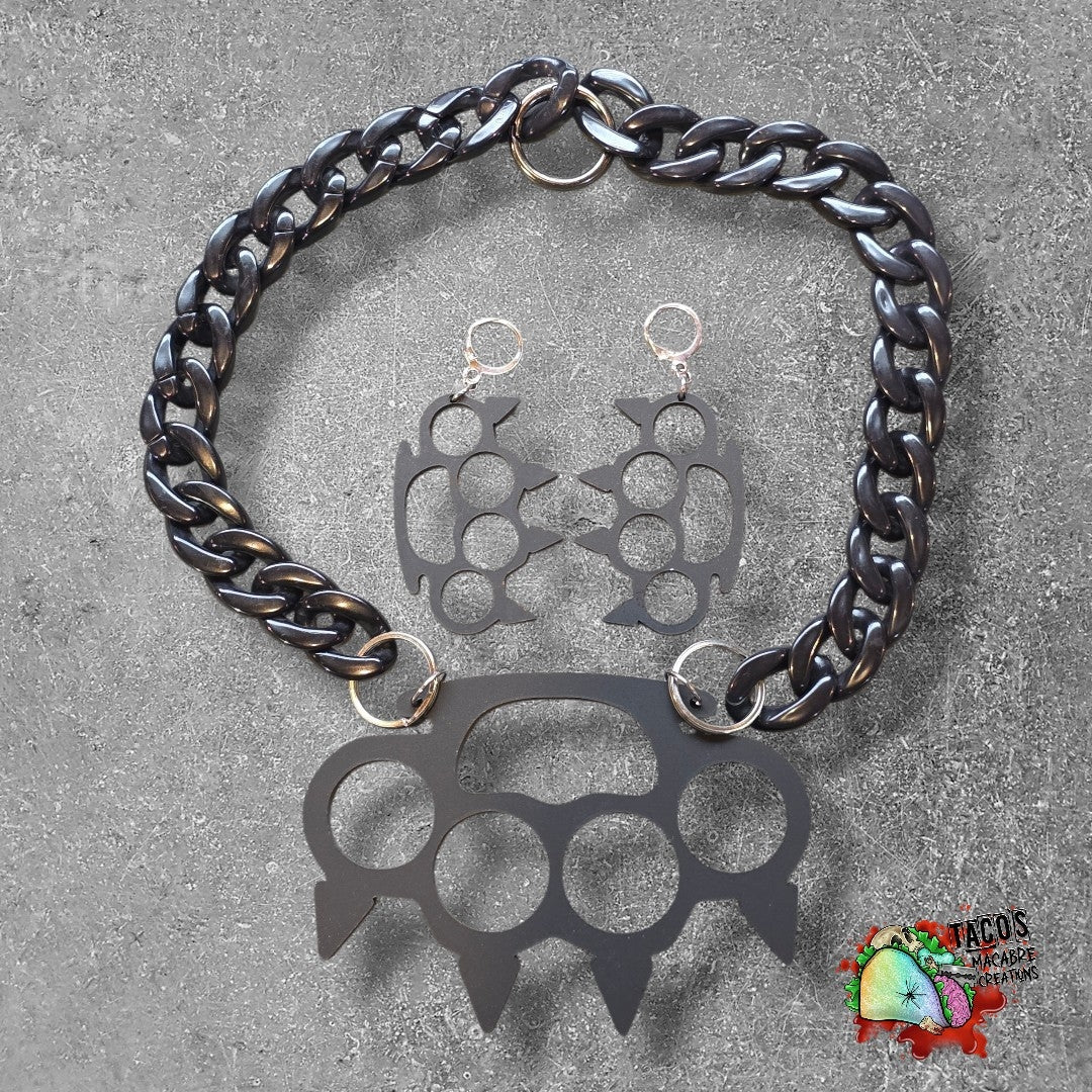 Knuckles necklace