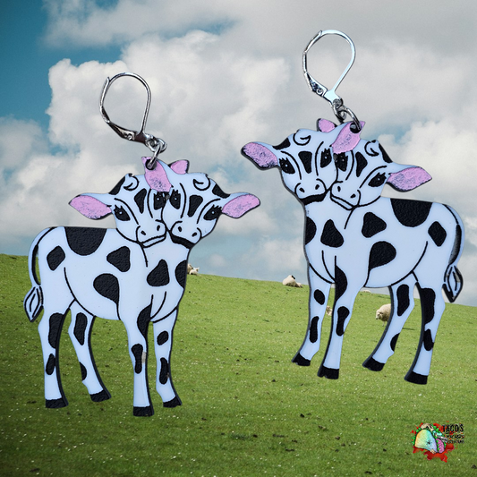 Moo Twin earrings