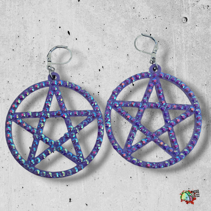 Bedazzled Pentagrams 2"