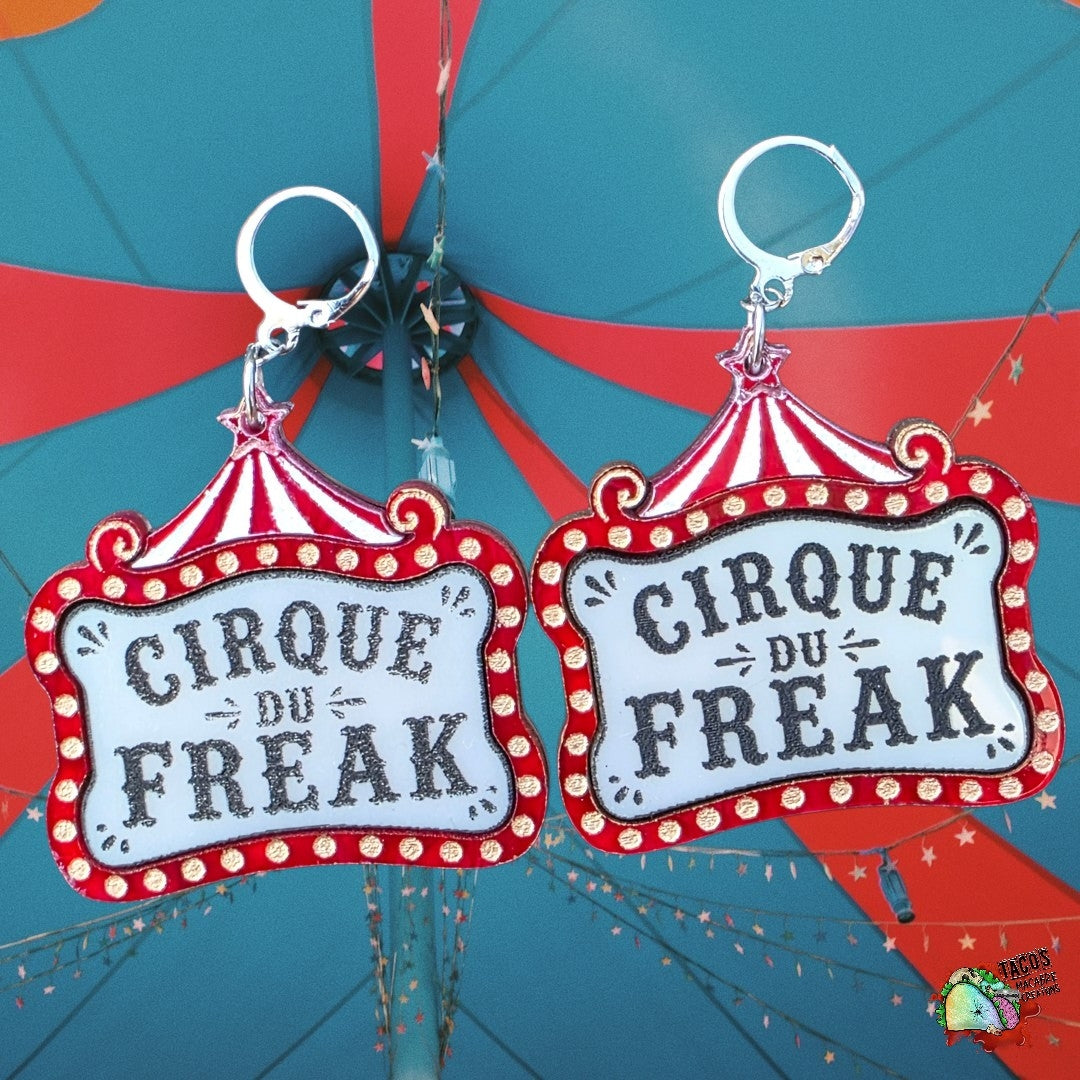Cirque du Freak earrings