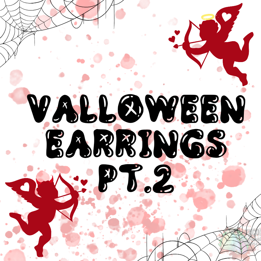 Valloween earrings pt.2