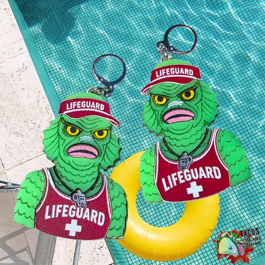 Lifeguard creature earrings