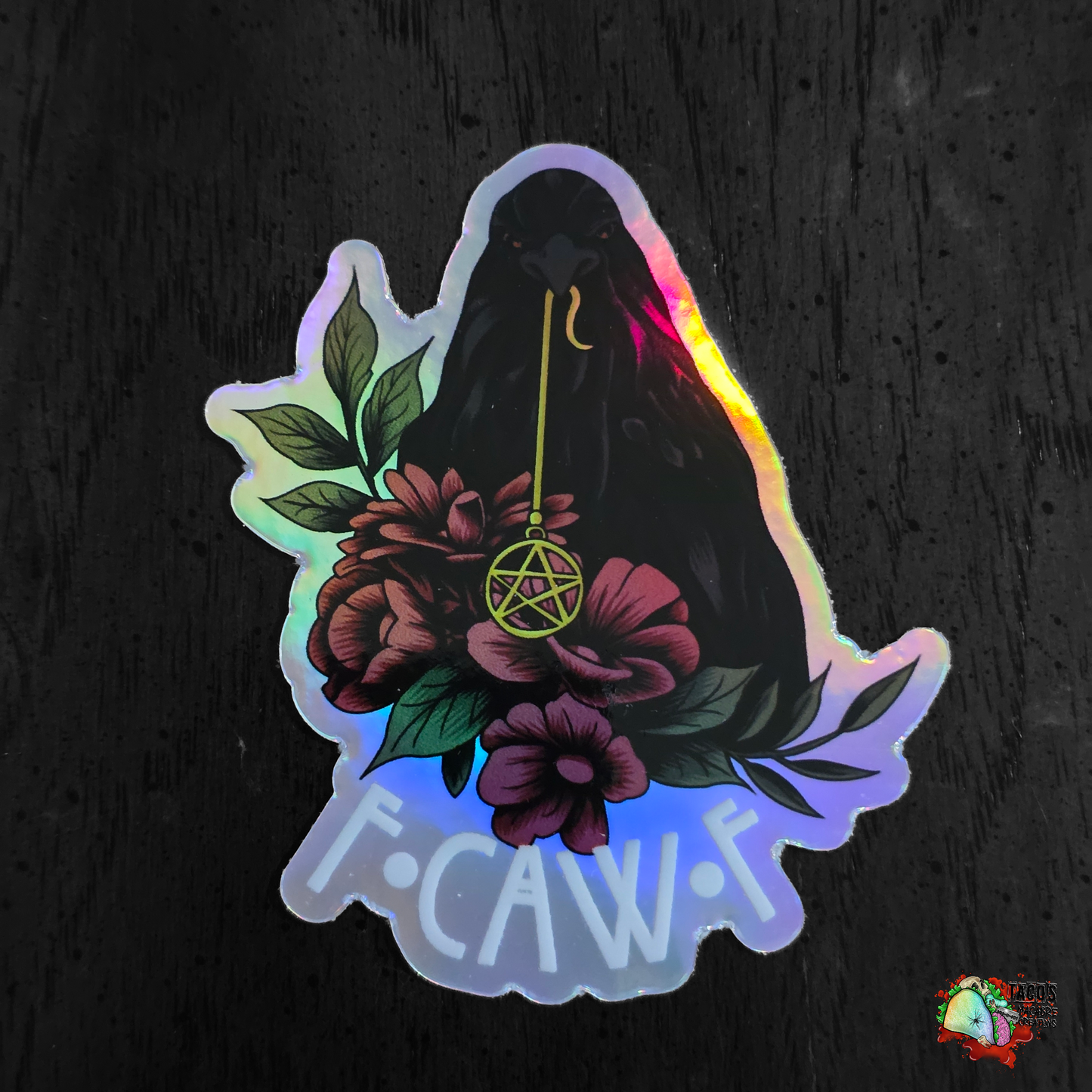 F•caw•f sticker