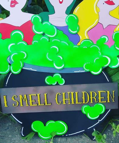 I Smell Children 3ft Sign
