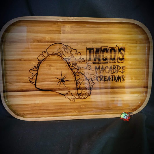 Witchy Wooden Trays