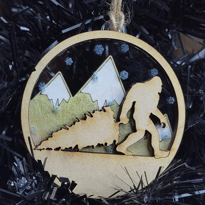 Sasquatch Ornament