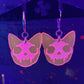 Cat Skull Earrings