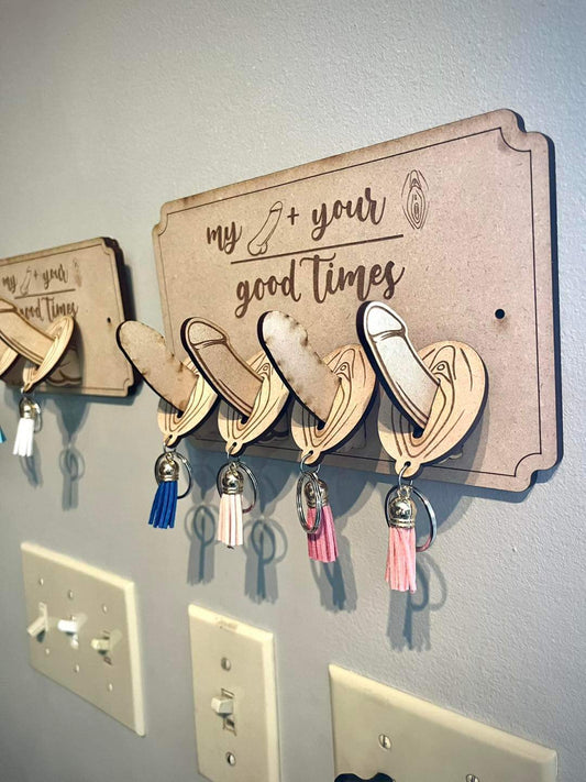 Peen & Vageen Key Holder