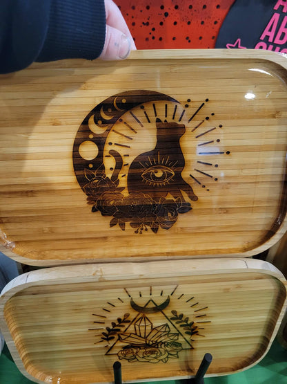 Witchy Wooden Trays