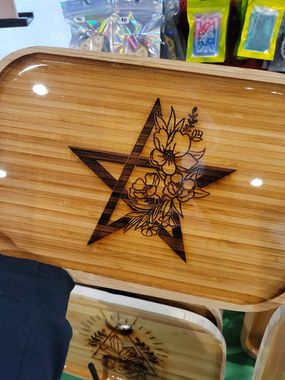 Witchy Wooden Trays