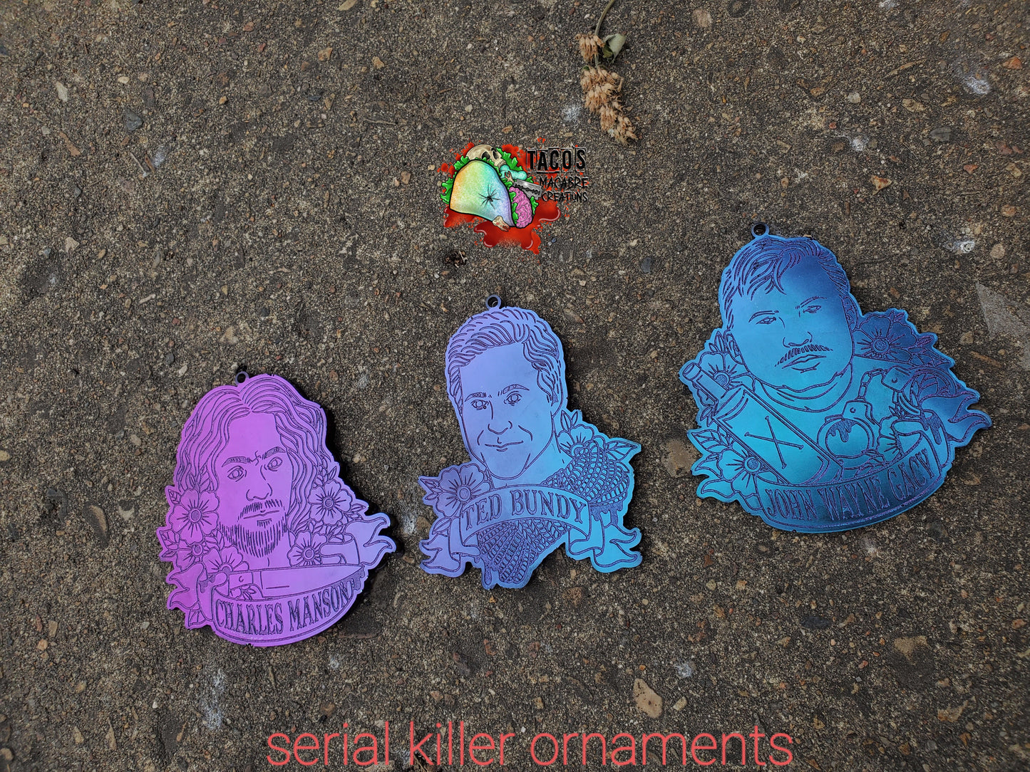 Serial Killer Ornaments